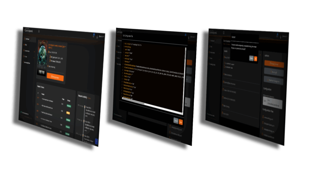How to Log In to the GameServerCentral Controlpanel?