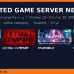 Wochenbanner mit Steam-Covers von Project Zomboid, Lethal Company, Palworld und DayZ